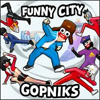 Play Funny City: Gopniks now!